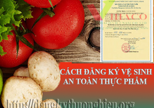 CÁCH ĐĂNG KÝ VỆ SINH AN TOÀN THỰC PHẨM TẠI THÀNH PHỐ HỒ CHÍ MINH