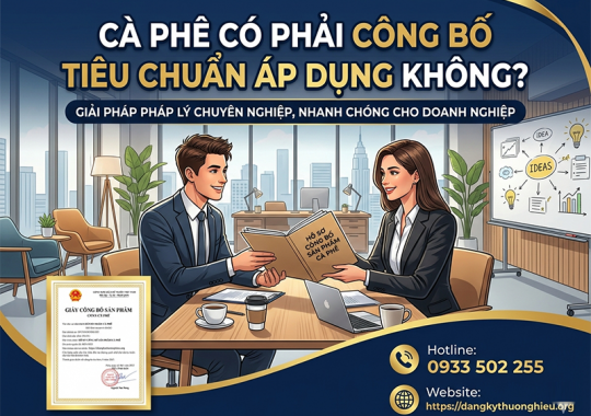 Cà phê có phải công bố tiêu chuẩn áp dụng không?