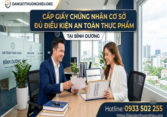 Cấp giấy chứng nhận cơ sở đủ điều kiện an toàn thực phẩm