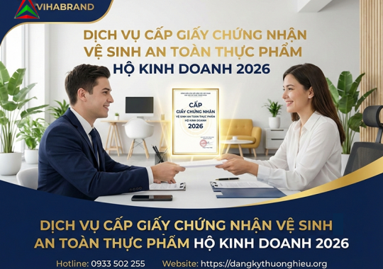 Cấp giấy chứng nhận vệ sinh an toàn thực phẩm cho hộ kinh doanh