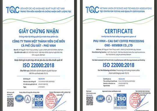 CHỨNG NHẬN ISO 22000:2018 LÀ GÌ