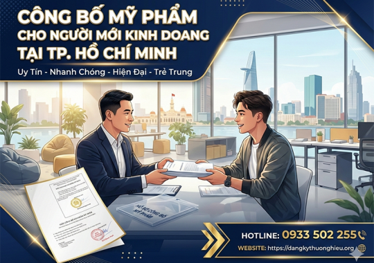 CÔNG BỐ MỸ PHẨM CHO NGƯỜI MỚI KINH DOANH TẠI TPHCM