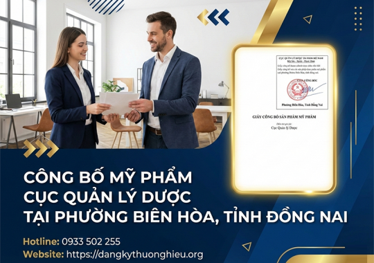 CÔNG BỐ MỸ PHẨM CỤC QUẢN LÝ DƯỢC