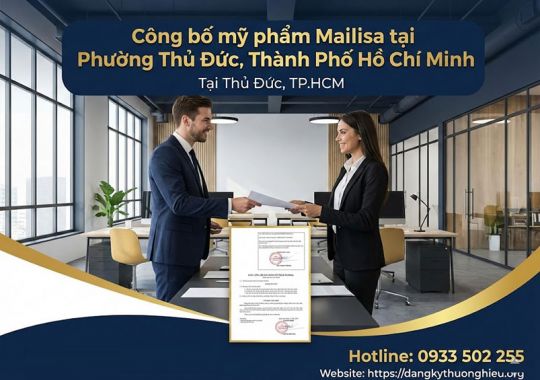 DỊCH VỤ CÔNG BỐ MỸ PHẨM MAILISA TẠI TPHCM