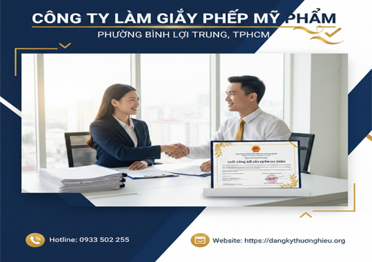 CÔNG TY LÀM GIẤY PHÉP MỸ PHẨM TẠI TPHCM