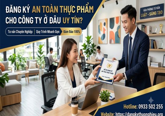 Đăng ký an toàn thực phẩm cho công ty ở đâu uy tín