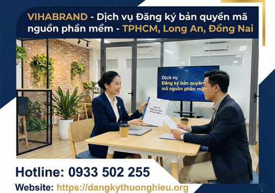 ĐĂNG KY BẢN QUYỀN MÃ NGUỒN PHẦN MỀM