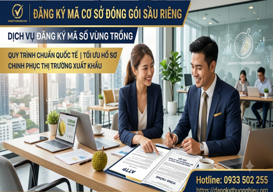 ĐĂNG KÝ MÃ CƠ SỞ ĐÓNG GÓI SẦU RIÊNG