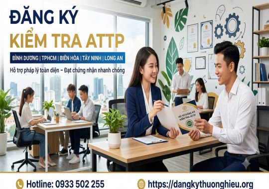 Đăng ký kiểm tra ATTP khu vực Miền Nam