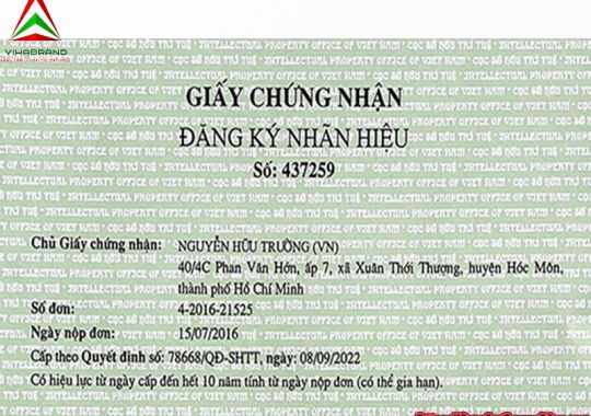 ĐĂNG KÝ THƯƠNG HIỆU PHƯỜNG AN LẠC A