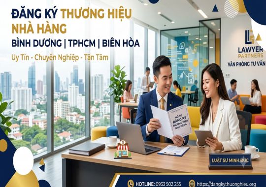 Đăng ký thương hiệu nhà hàng tại Miền Đông Nam Bộ