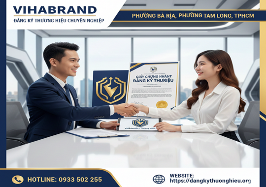 ĐĂNG KÝ THƯƠNG HIỆU PHƯỜNG BÀ RỊA & TAM LONG