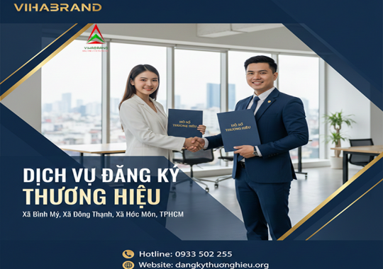 ĐĂNG KÝ THƯƠNG HIỆU XÃ BÌNH MỸ, ĐÔNG THẠNH, HÓC MÔN
