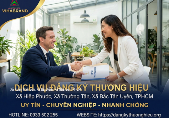 ĐĂNG KÝ THƯƠNG HIỆU XÃ HIỆP PHƯỚC, THƯỜNG TÂN, BẮC TÂN UYÊN