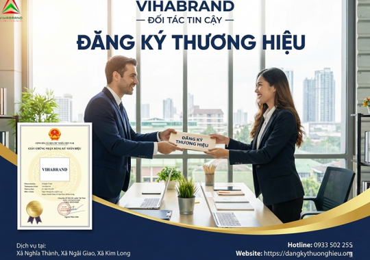 ĐĂNG KÝ THƯƠNG HIỆU XÃ NGHĨA THÀNH, NGÃI GIAO, KIM LONG