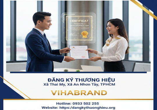 ĐĂNG KÝ THƯƠNG HIỆU XÃ THÁI MỸ & XÃ AN NHƠN TÂY
