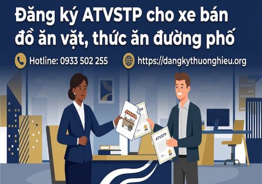 Đăng ký ATVSTP cho xe bán đồ ăn vặt, thức ăn đường phố