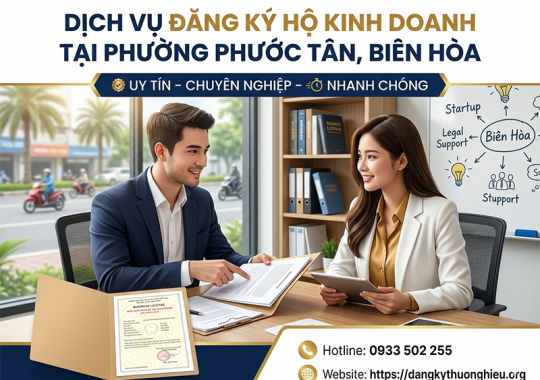 Dịch vụ đăng ký hộ kinh doanh tại Thành Phố Đồng Nai