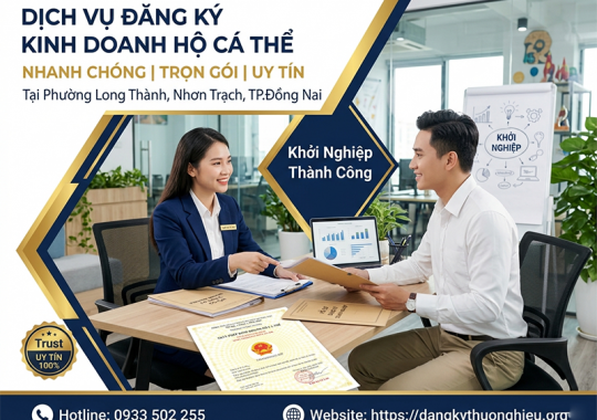 Dịch vụ đăng ký kinh doanh hộ cá thể tại Phường Biên Hòa, Thành Phố Đồng Nai