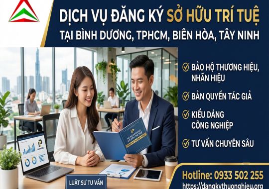 Dịch vụ đăng ký sở hữu trí tuệ tại Miền Đông Nam Bộ