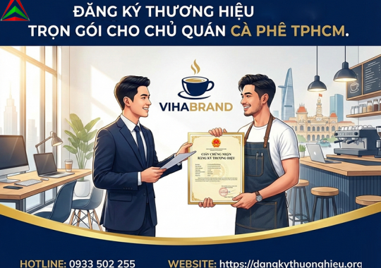 DỊCH VỤ ĐĂNG KÝ THƯƠNG HIỆU TRỌN GÓI CHO CHỦ QUÁN CÀ PHÊ