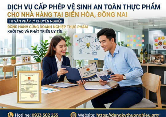 Dịch vụ giấy phép vệ sinh an toàn thực phẩm nhà hàng tại Đồng Nai