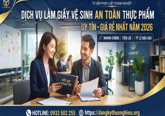 Dịch vụ làm giấy vệ sinh an toàn thực phẩm uy tín giá rẻ nhất năm 2026
