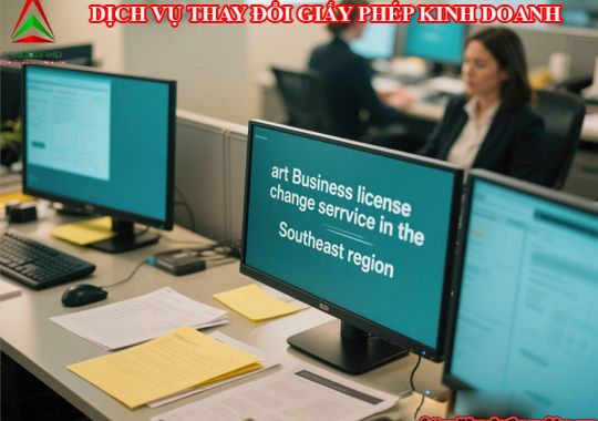 DỊCH VỤ THAY ĐỔI GIẤY PHÉP KINH DOANH TẠI MIỀN ĐÔNG NAM BỘ
