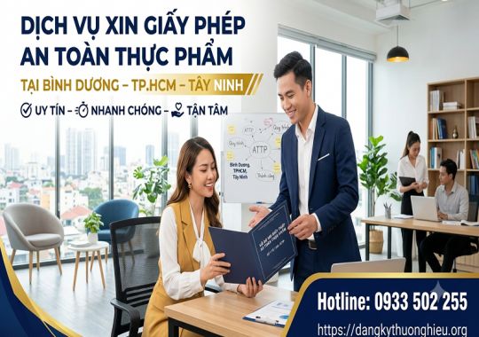 Dịch vụ xin giấy phép an toàn thực phẩm