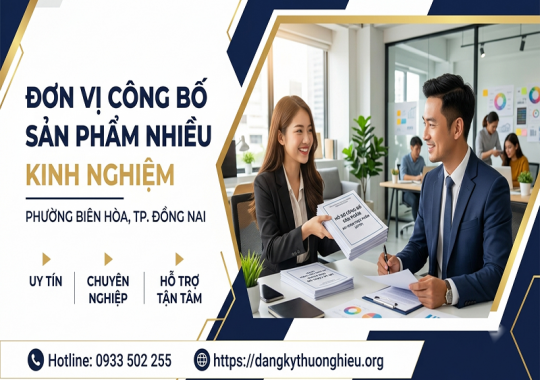 Đơn vị công bố sản phẩm nhiều kinh nghiệm