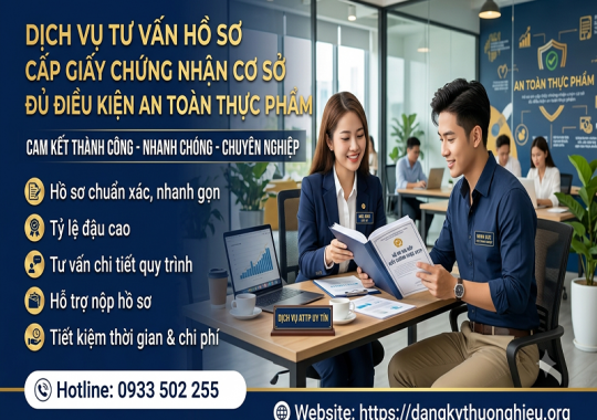 Hồ sơ xin cấp Giấy chứng nhận cơ sở đủ điều kiện an toàn thực phẩm theo quy định mới nhất