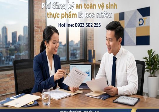 Phí đăng ký an toàn vệ sinh thực phẩm là bao nhiêu