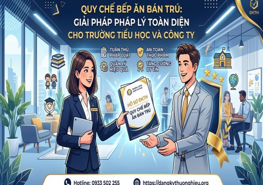 Quy chế bếp ăn bán trú của nhà trường và công ty trường tiểu học