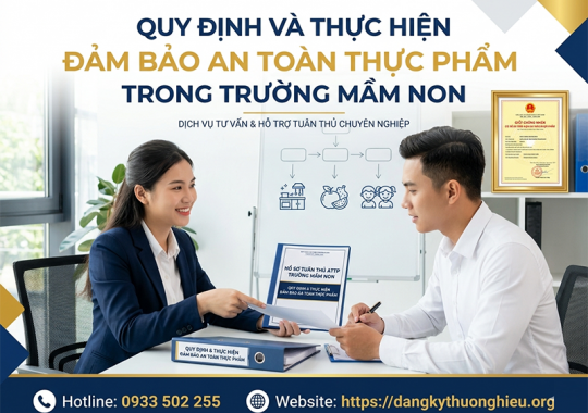 Quy định và thực hiện đảm bảo an toàn thực phẩm trong trường mầm non tại TPHCM