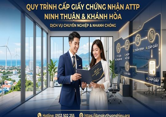 Quy trình cấp giấy chứng nhận an toàn thực phẩm