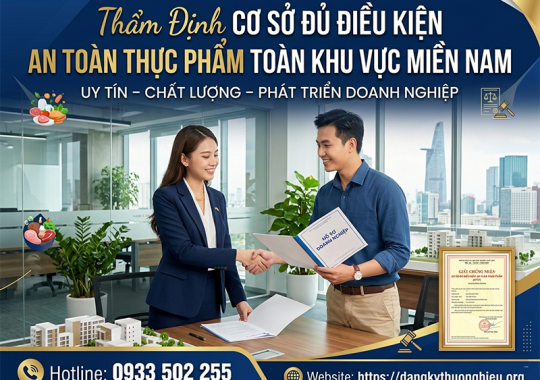 Thẩm định cơ sở đủ điều kiện an toàn thực phẩm toàn khu vực Miền Nam