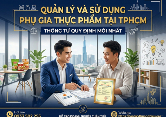 Thông tư quy định về quản lý và sử dụng phụ gia thực phẩm