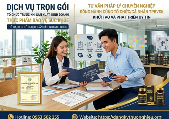 Tổ chức cá nhân trước khi sản xuất kinh doanh thực phẩm bảo vệ sức khỏe