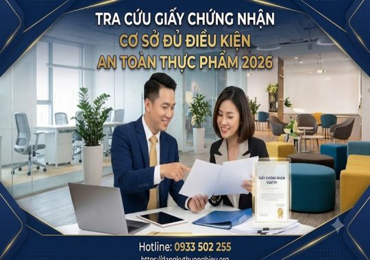 Tra cứu giấy chứng nhận cơ sở đủ điều kiện an toàn thực phẩm 2026