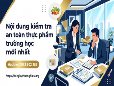 Nội dung kiểm tra an toàn thực phẩm trường học mới nhất